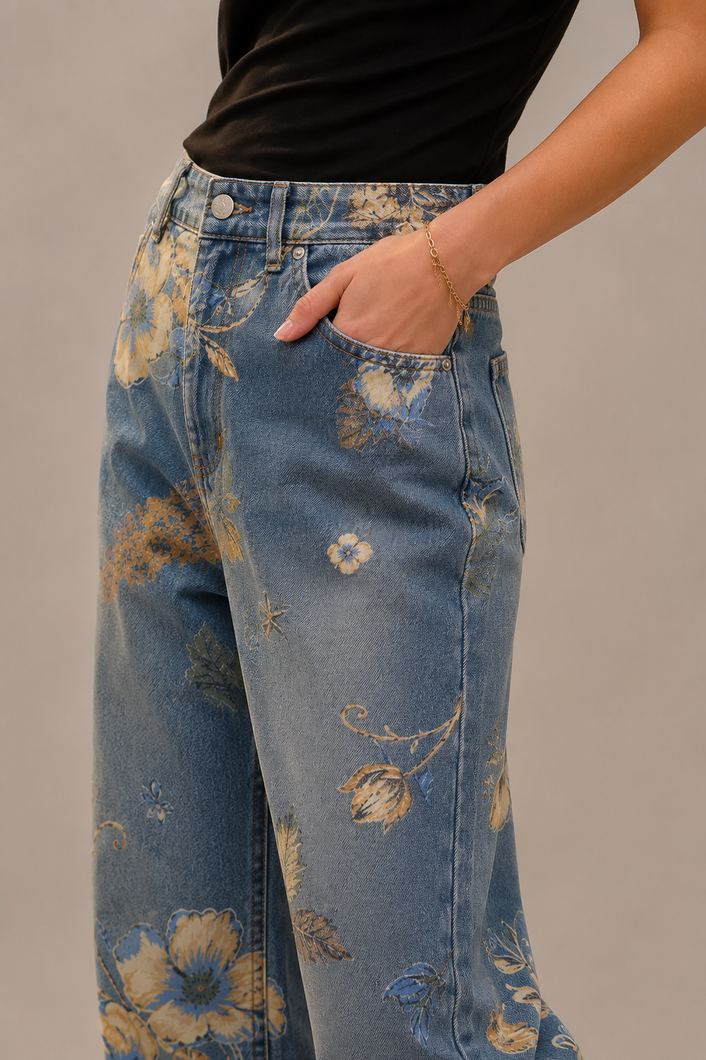 The Painted Denim | Blue B