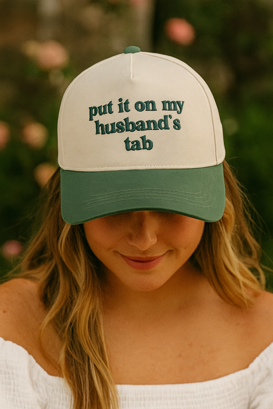 Put It On My Husbands Tab Trucker