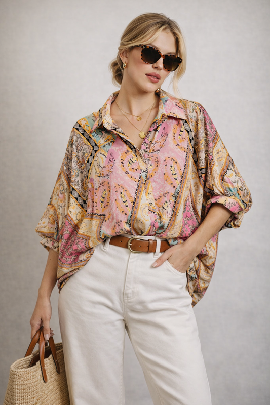 The Draped Revival Top| Sweet Generis