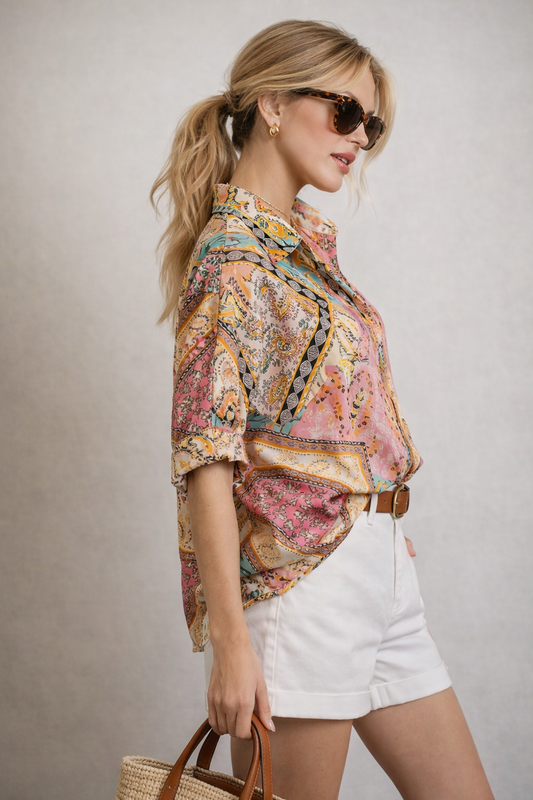 The Draped Revival Top| Sweet Generis