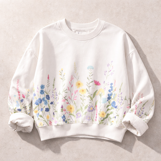 Sweet Meadow Pullover| Jess Lea