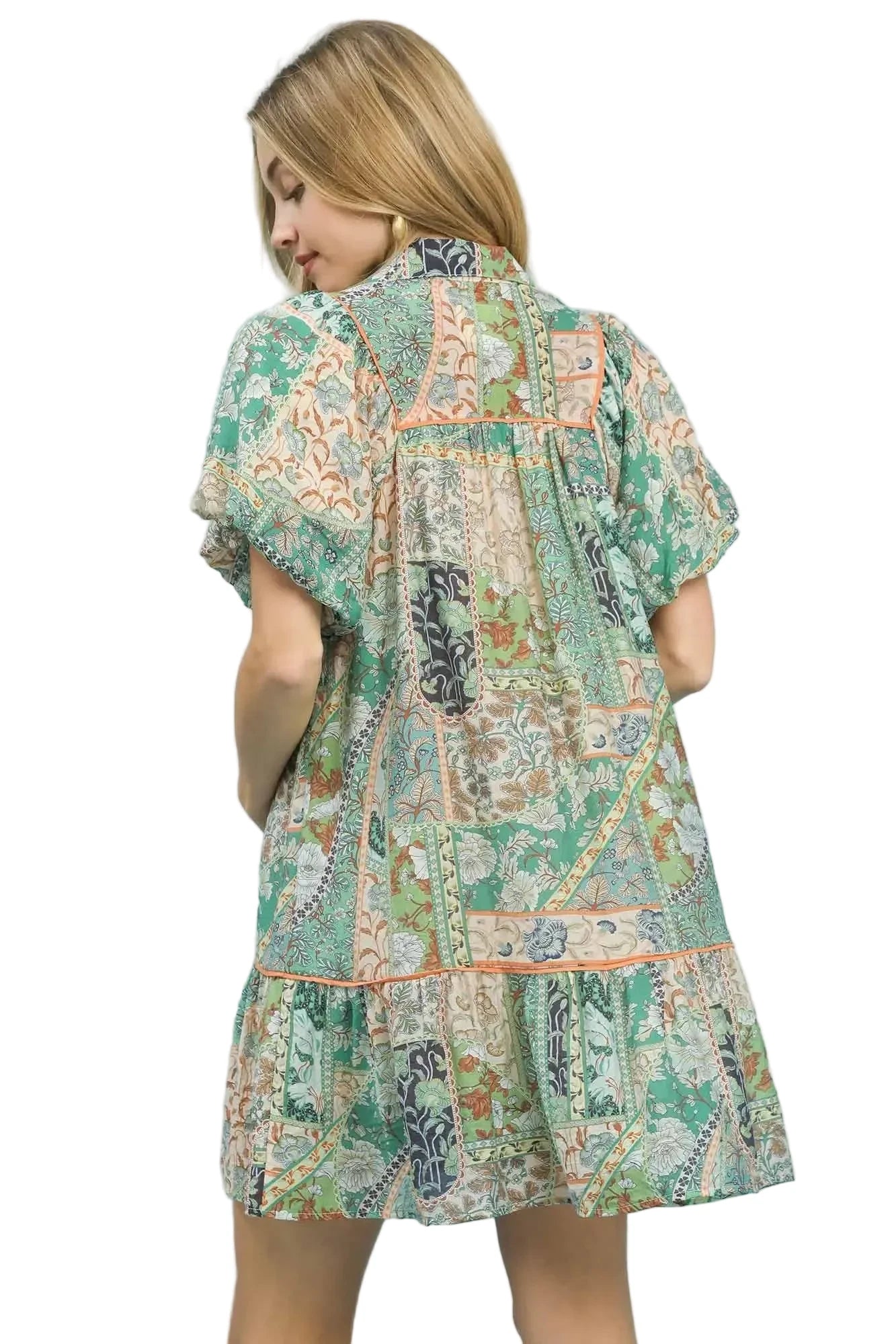 The Patchwork Dress (two colors) | Umgee