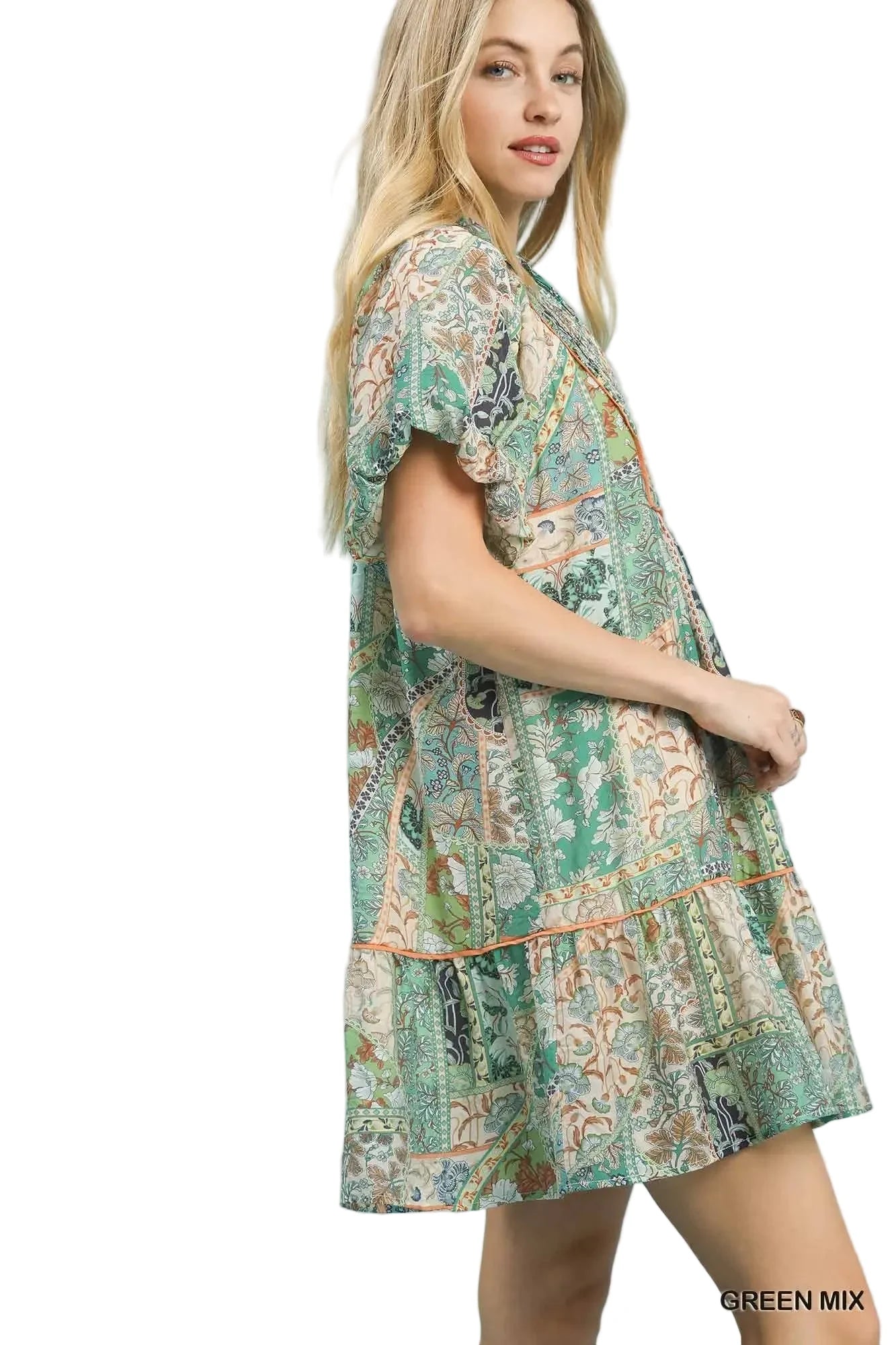 The Patchwork Dress (two colors) | Umgee