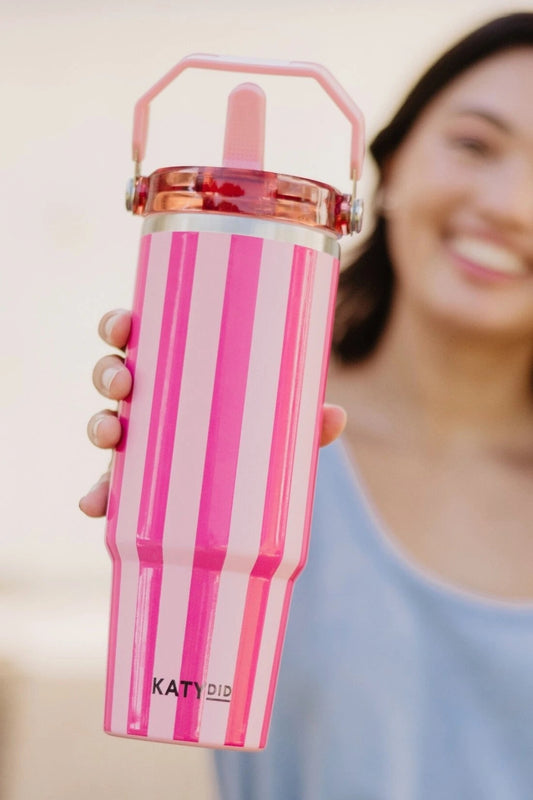 Cabana Vibes Pink Tumbler