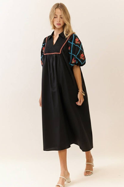 The Brannen Poplin Dress | Oddi