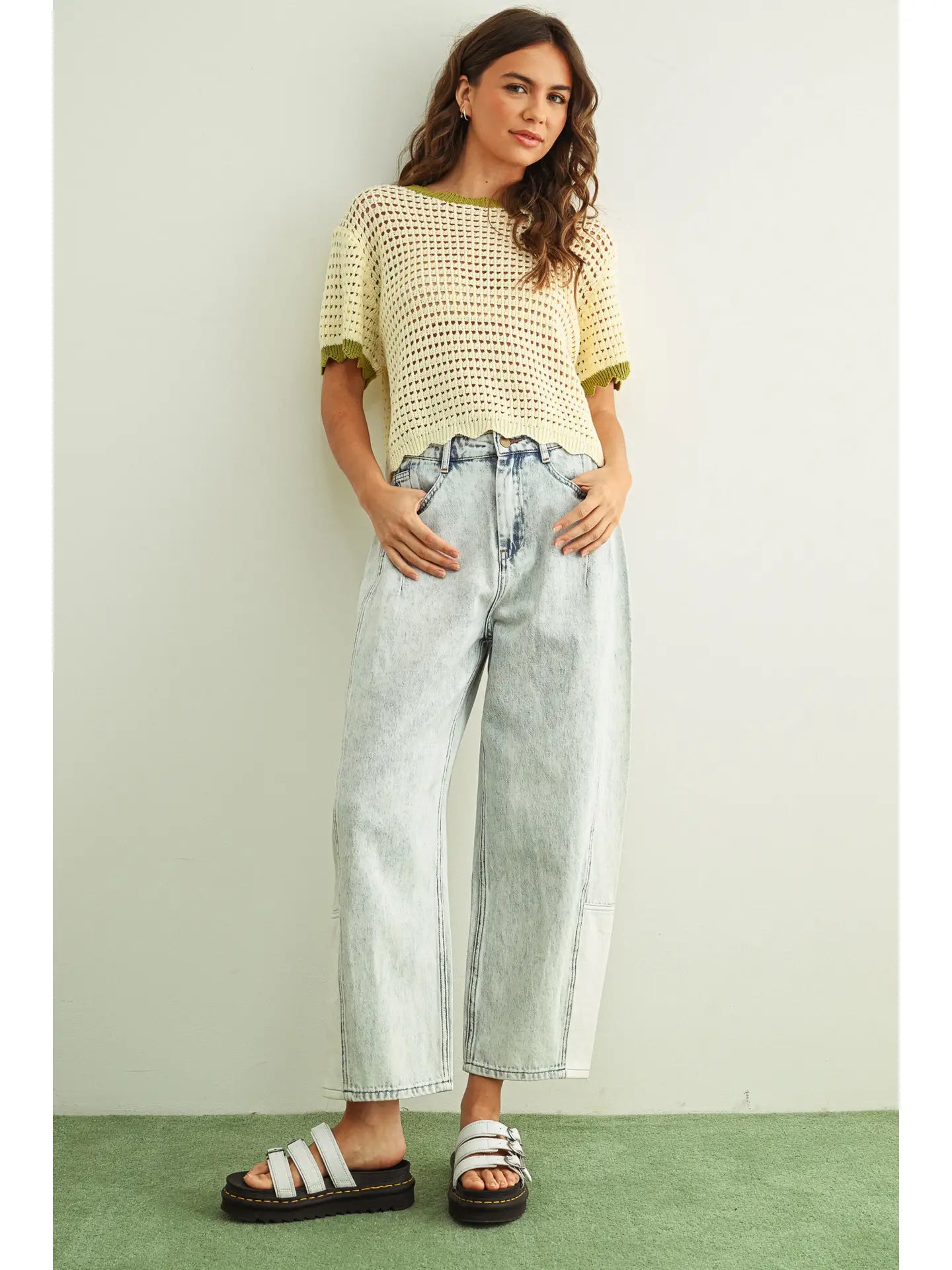 The Crop Cut Jean | Miou Muse
