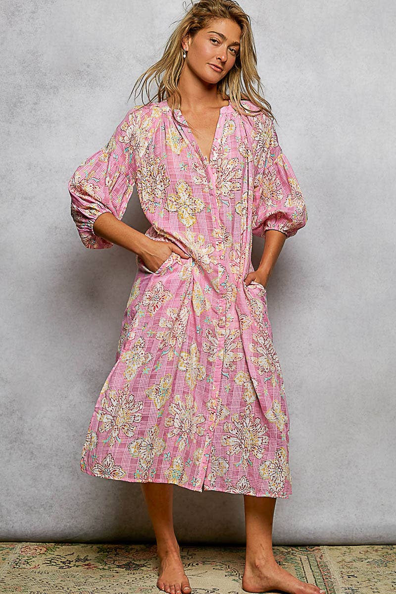 The Pip Pinktuck Dress | POL