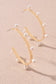Pearl Studded Hoop Earrings