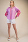 The Abby Contrast Puff Sleeve | Glam