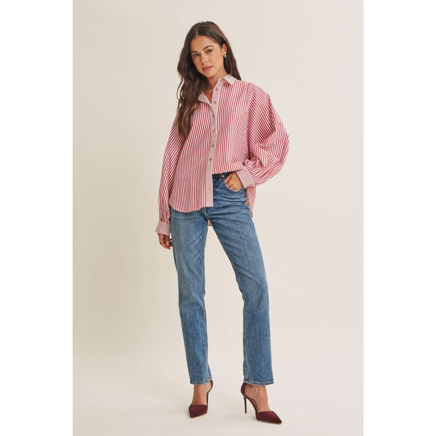 The Cafe Button Down | In February