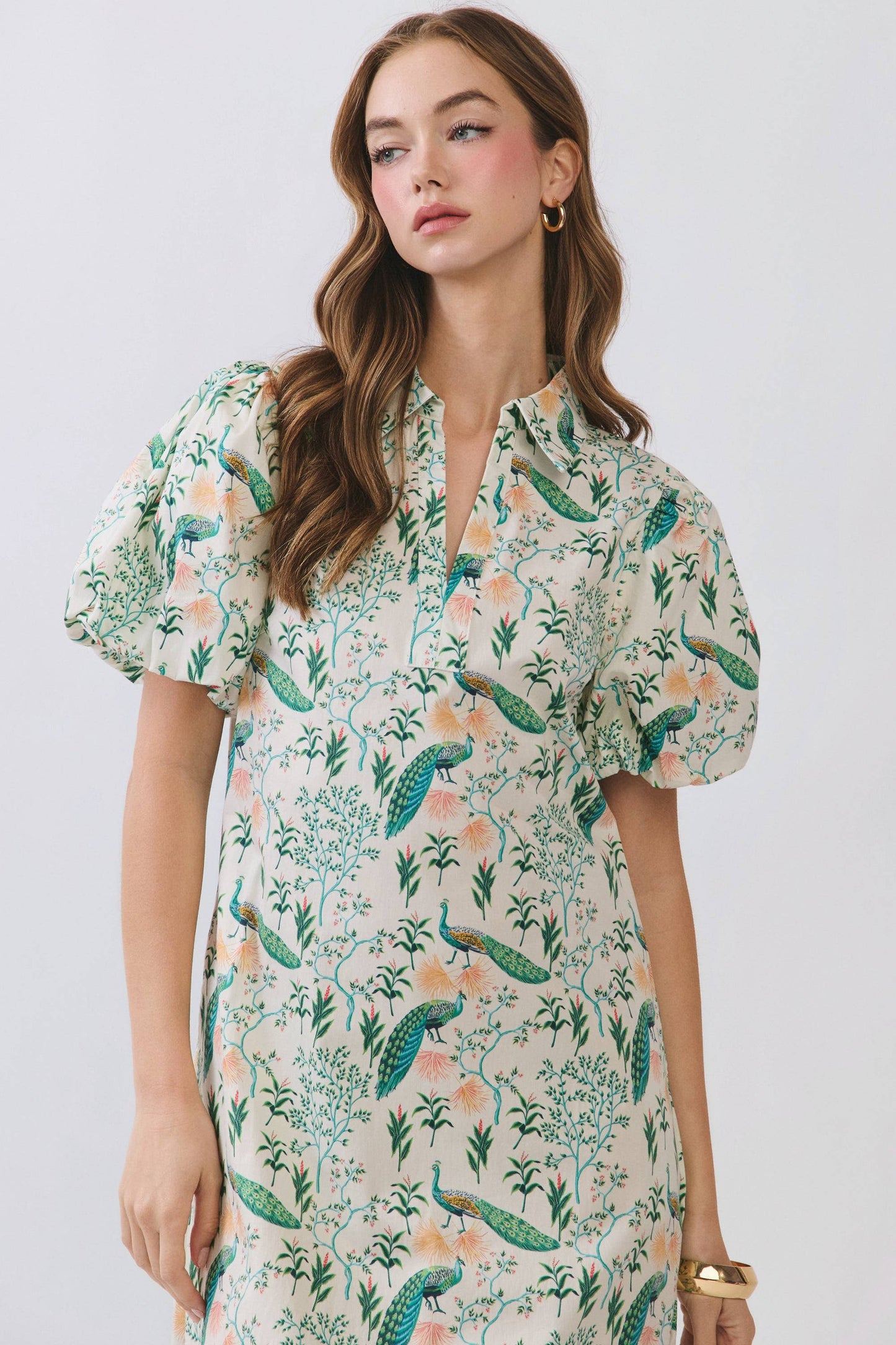 The Peacock Garden Dress | TCEC