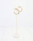 Emerie Hoop Earring Worn Gold