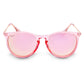 Midnight - Women's Polarized Medium Horn Sunglasses