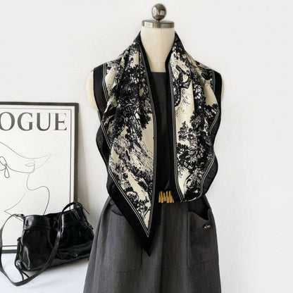 Amazon Forest Toile Scarf (3 Colors)