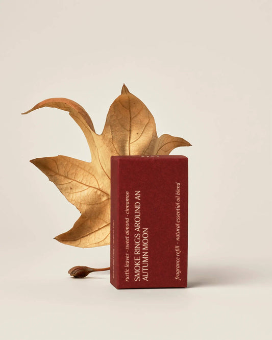Diffuser Scent Refill | Rustic Leaves, Almond + Bonfire