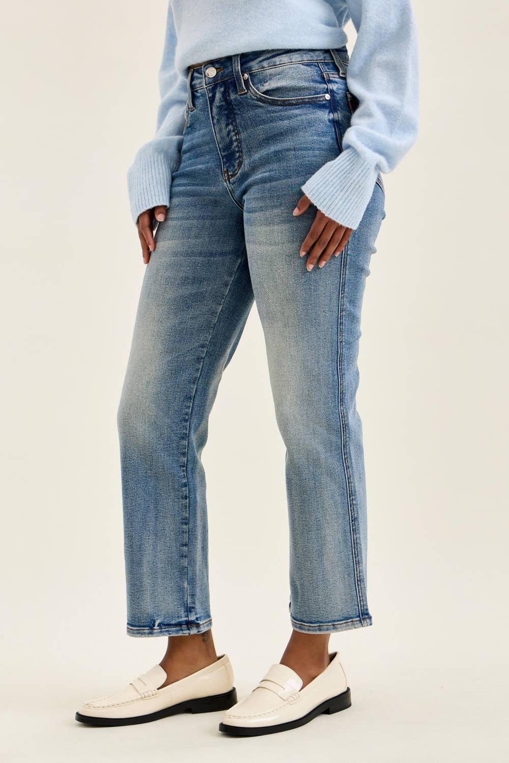 Judy Blue Straight Leg Denim