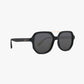 LUNA MIDNIGHT Polarized Square Designer Fashion Sunglasses