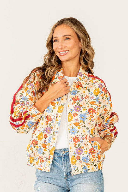 Wildflower Bomber Jacket | Sew In Love