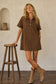 The Dot Denim Shirt Dress | Sewn & Seen