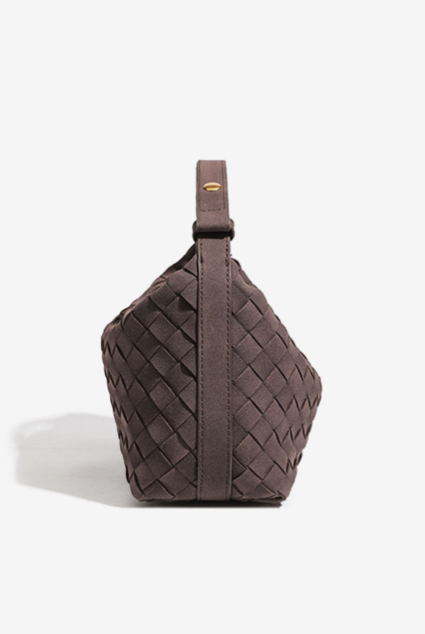 Woven Suede Bag | 3 Colors