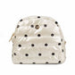Irene Cosmetic Case | Pearl Polkadot