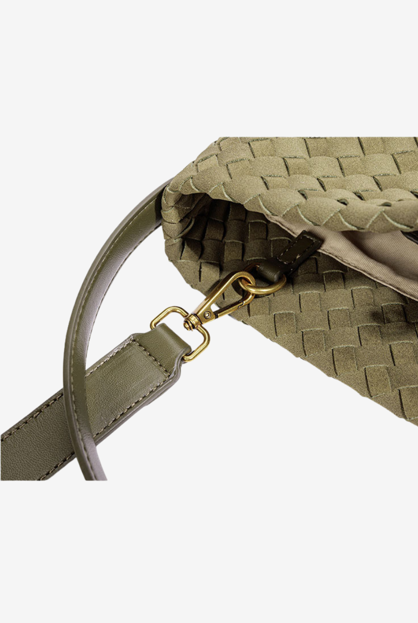 Woven Suede Hobo | 3 Colors