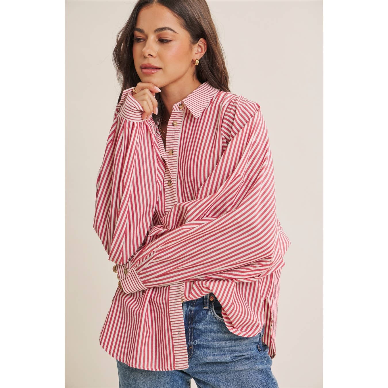 The Cafe Button Down | In February