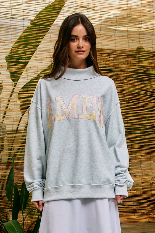 Amen Mock Neck | Bucketlist
