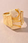 Marbled Resin Statement Cuff Bracelet