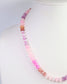 Cape San Blas Beaded Necklace Pink | Caroline Hill