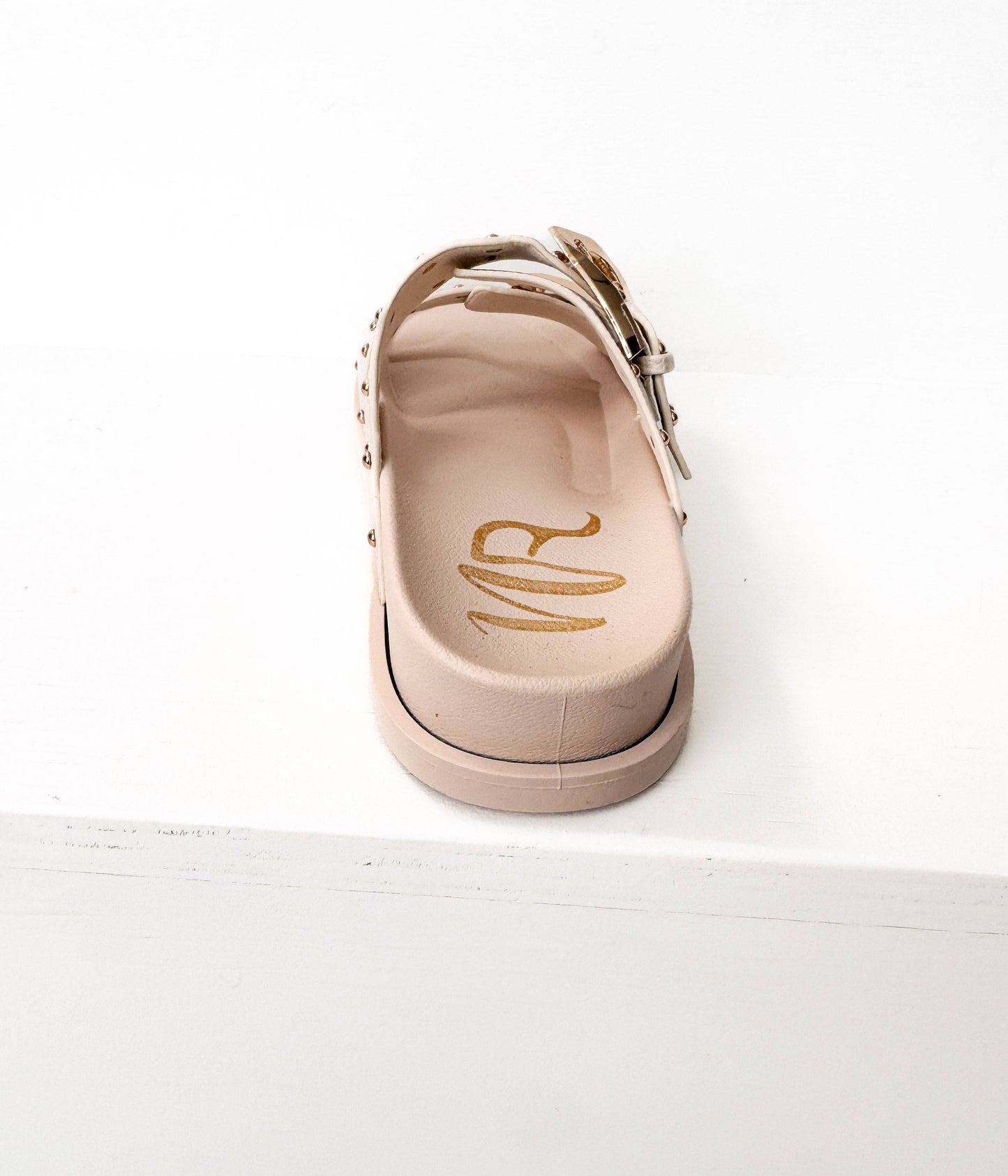 Marigold Sandals in Cream