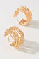 Braided Hoop Earrings