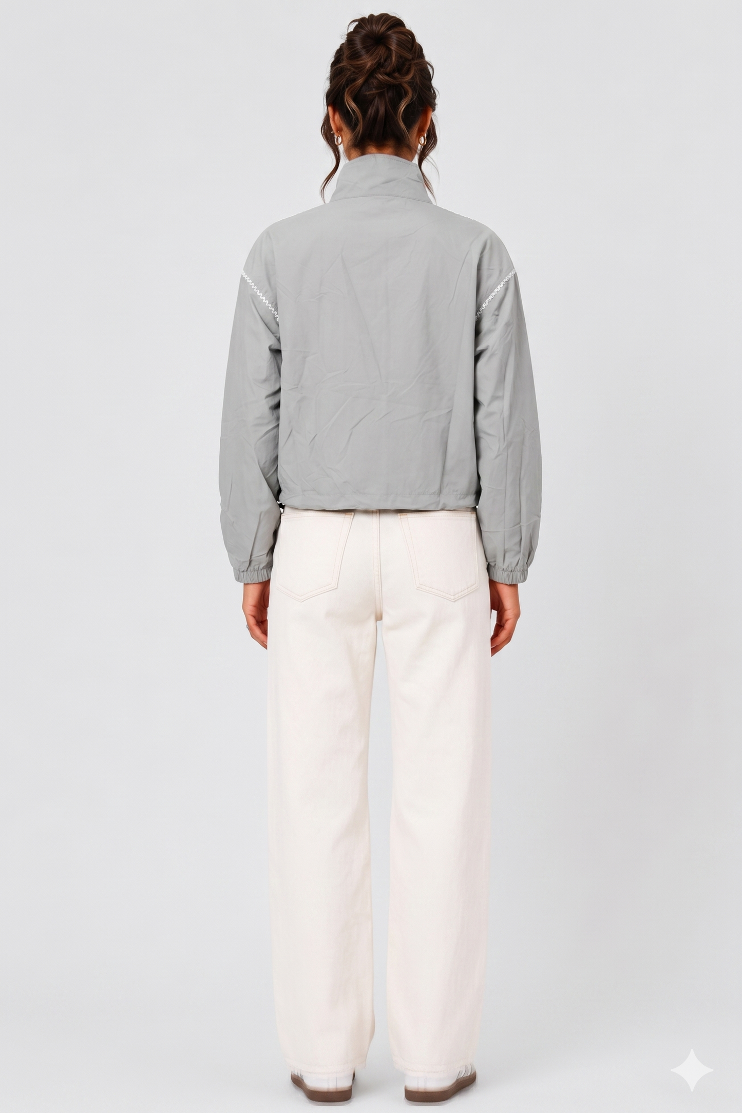 The Ruff Windbreaker in Gray
