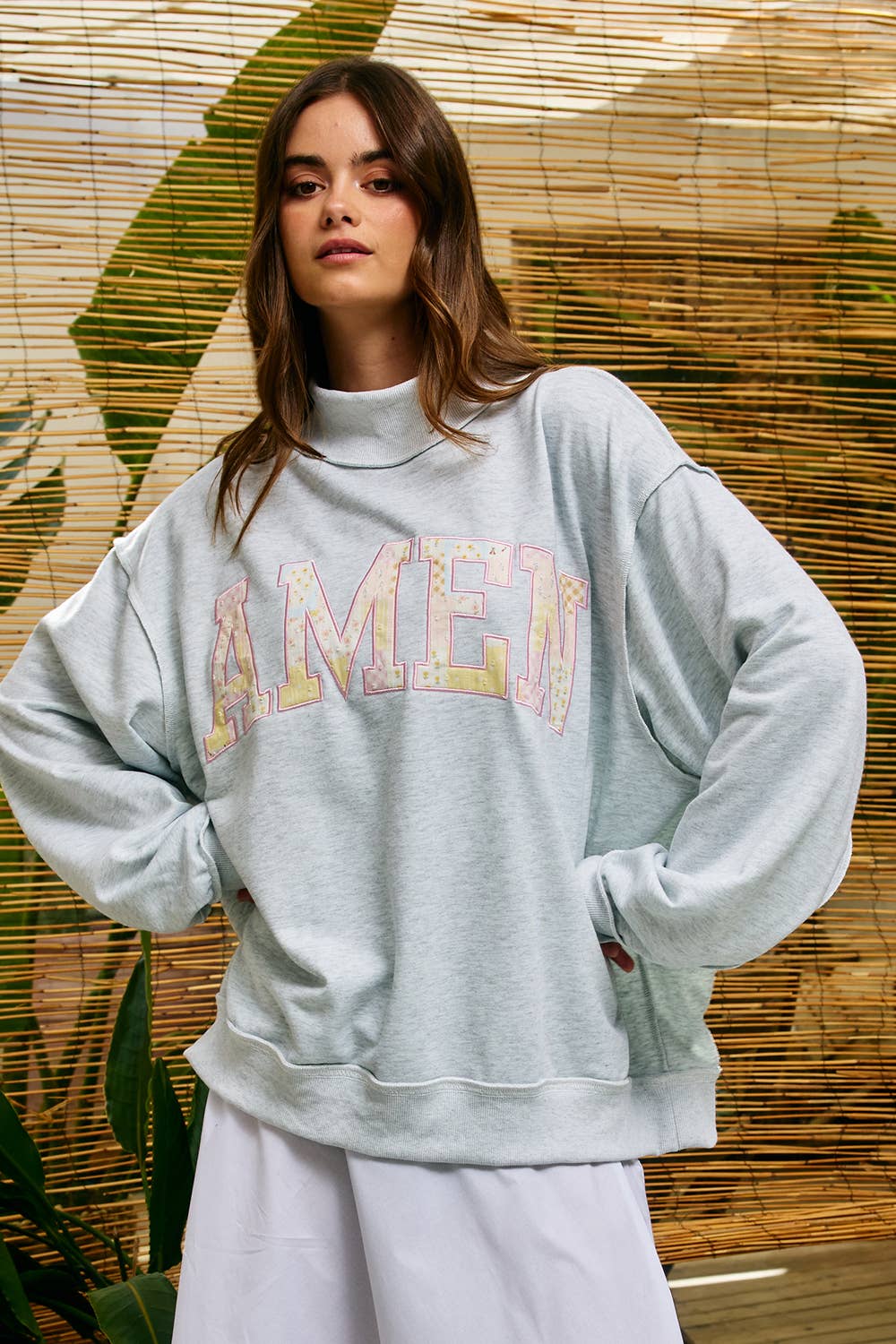 Amen Mock Neck | Bucketlist