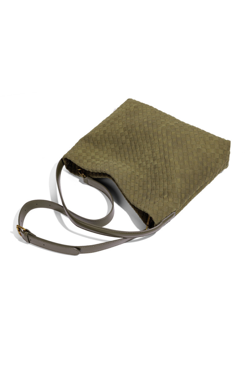 Woven Suede Hobo | 3 Colors