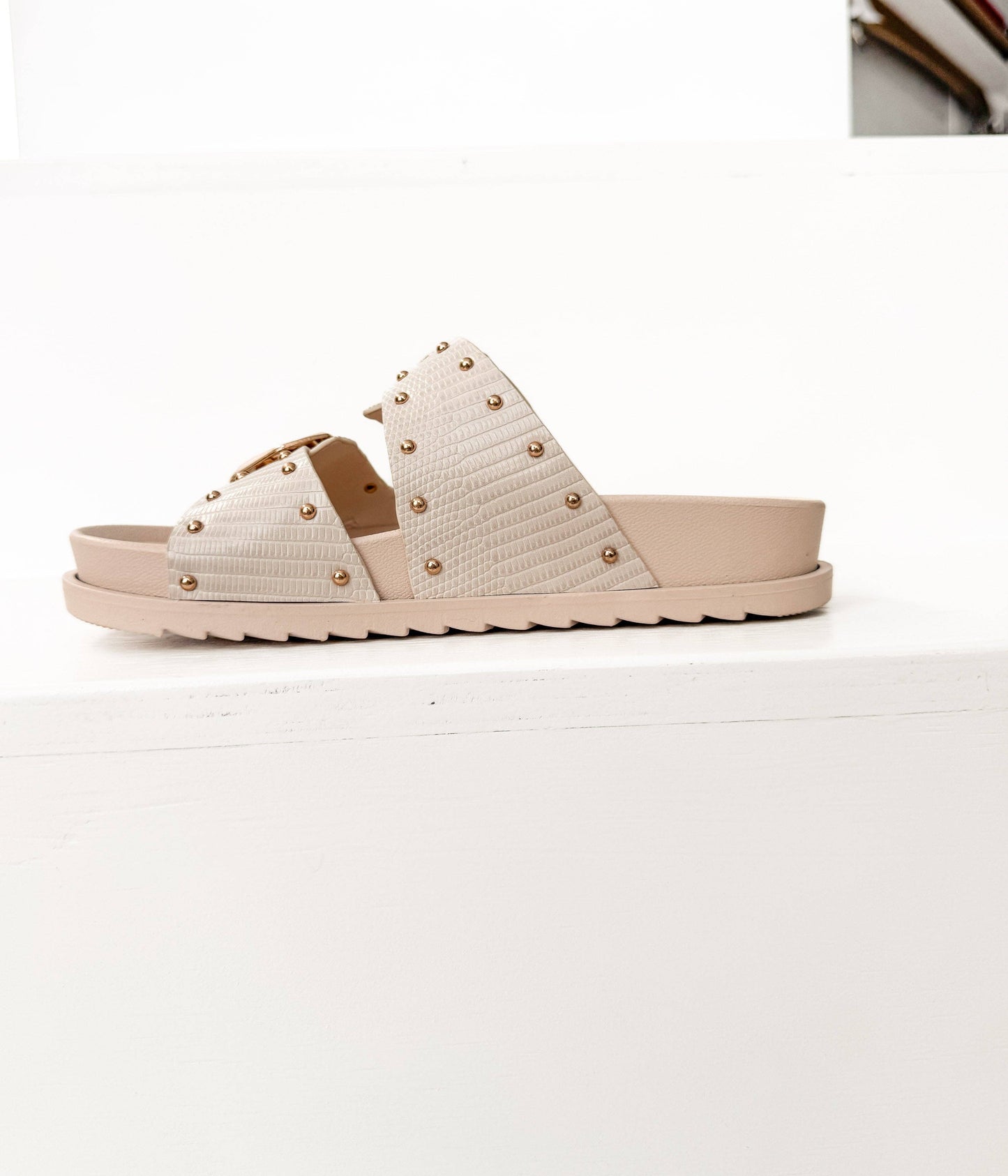 Marigold Sandals in Cream