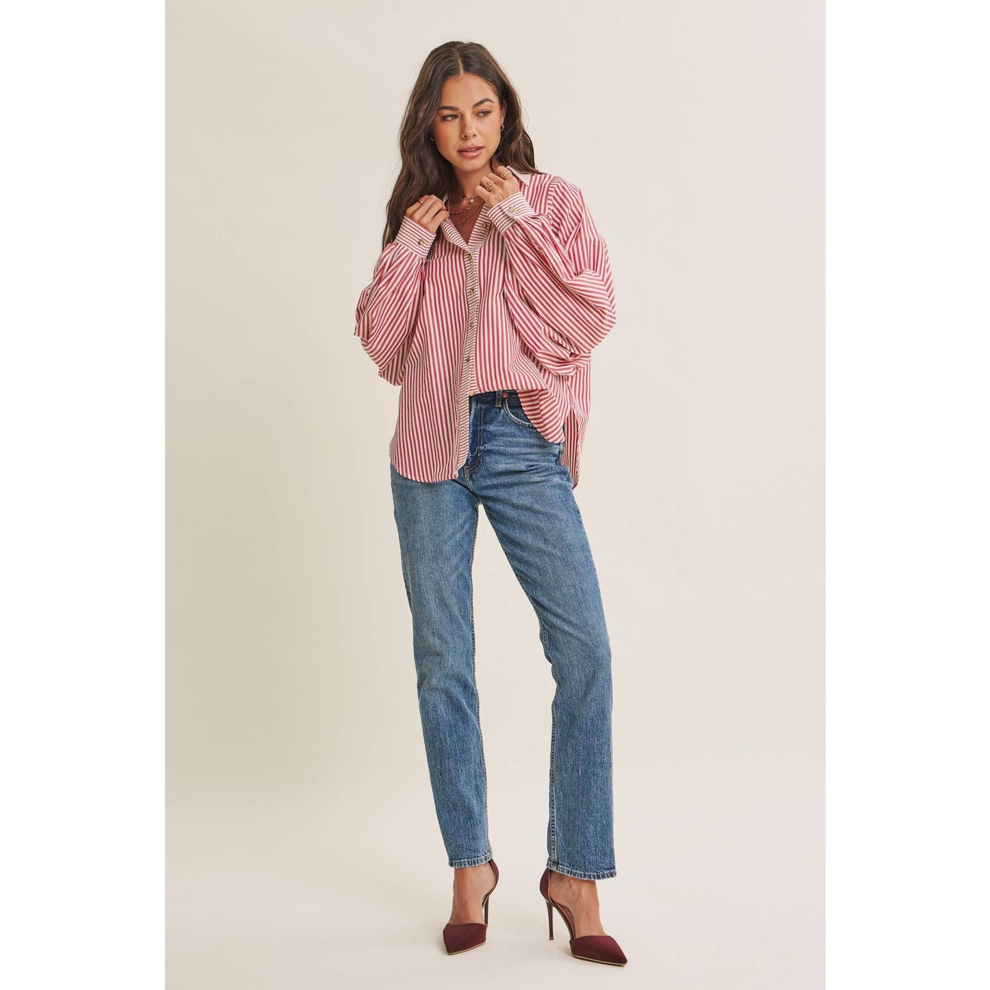 The Cafe Button Down | In February