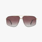 SOL AMBER FADE Polarized Fashion Navigator Sunglasses