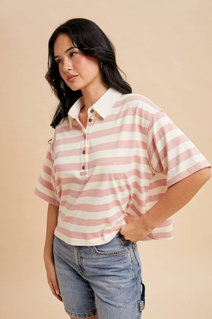 The Pinky Polo | In Loom