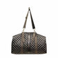 Diamond Quilted Weekender Duffel Bag | Espresso