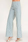 Blue Pinstripe High Rise Stretch Jean | Petra 153