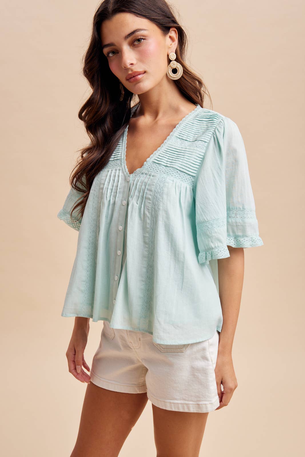 The Darling Pin-Tuck Top | In Loom