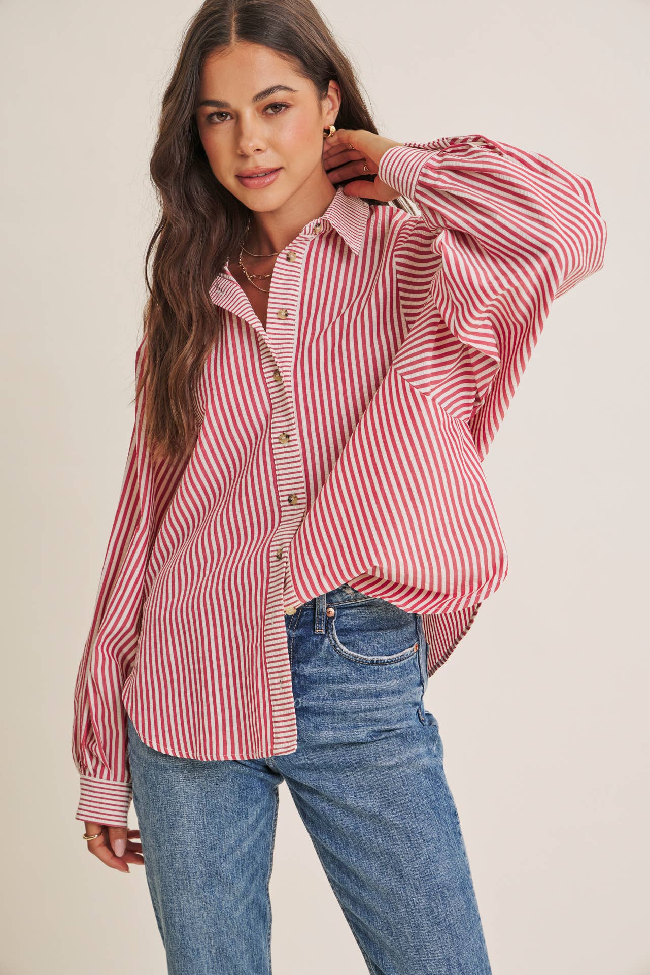 The Cafe Button Down | In February
