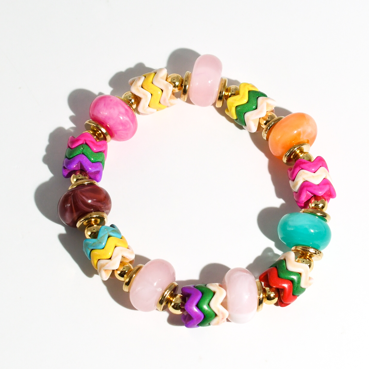 Sweet Chaos Gold Bracelet | Treasure Jewels