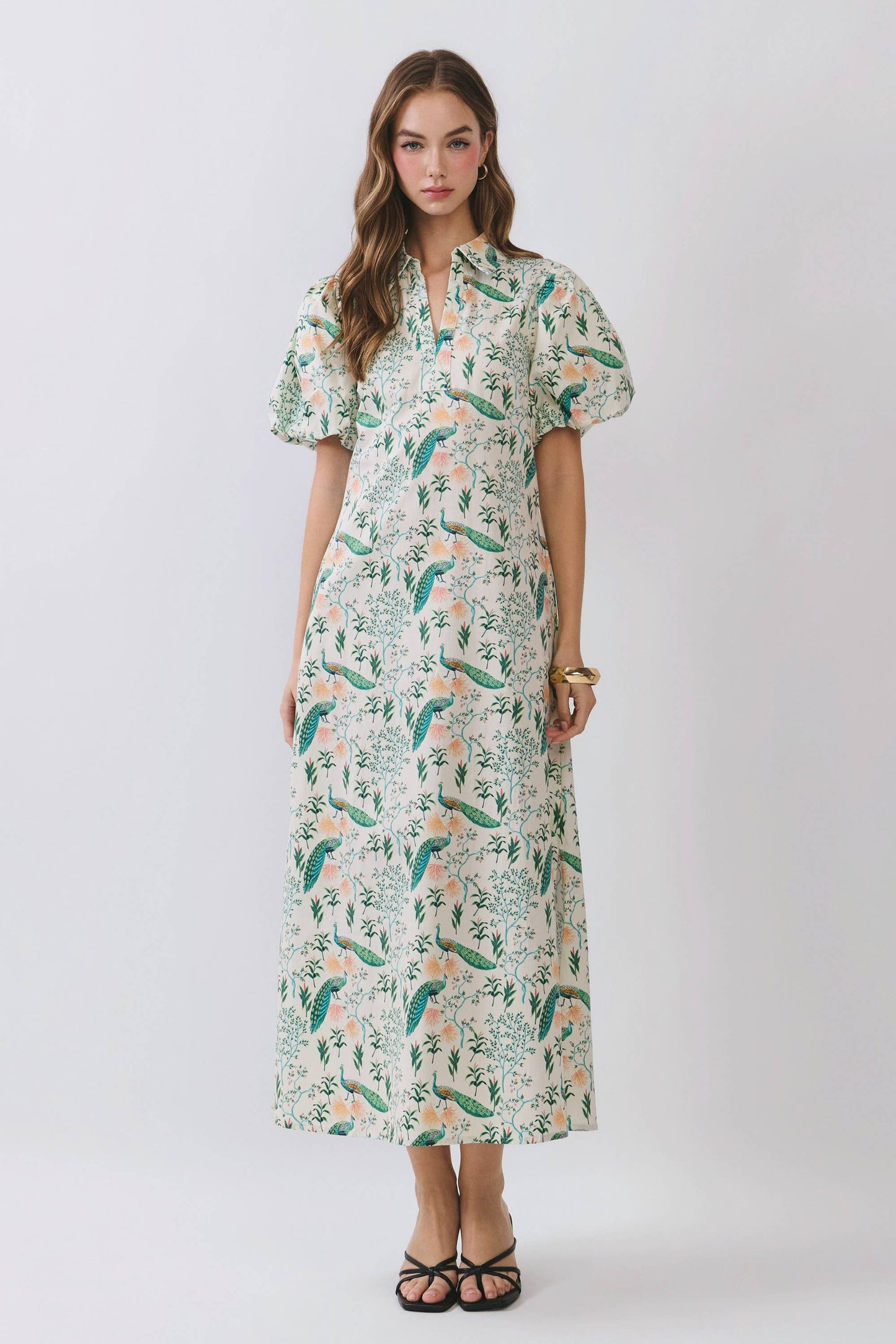 The Peacock Garden Dress | TCEC