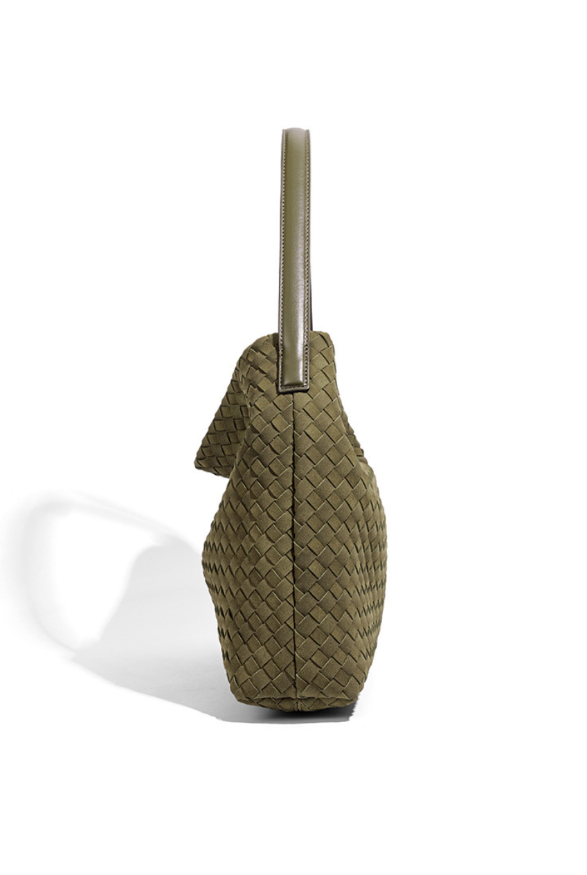 Woven Suede Hobo | 3 Colors