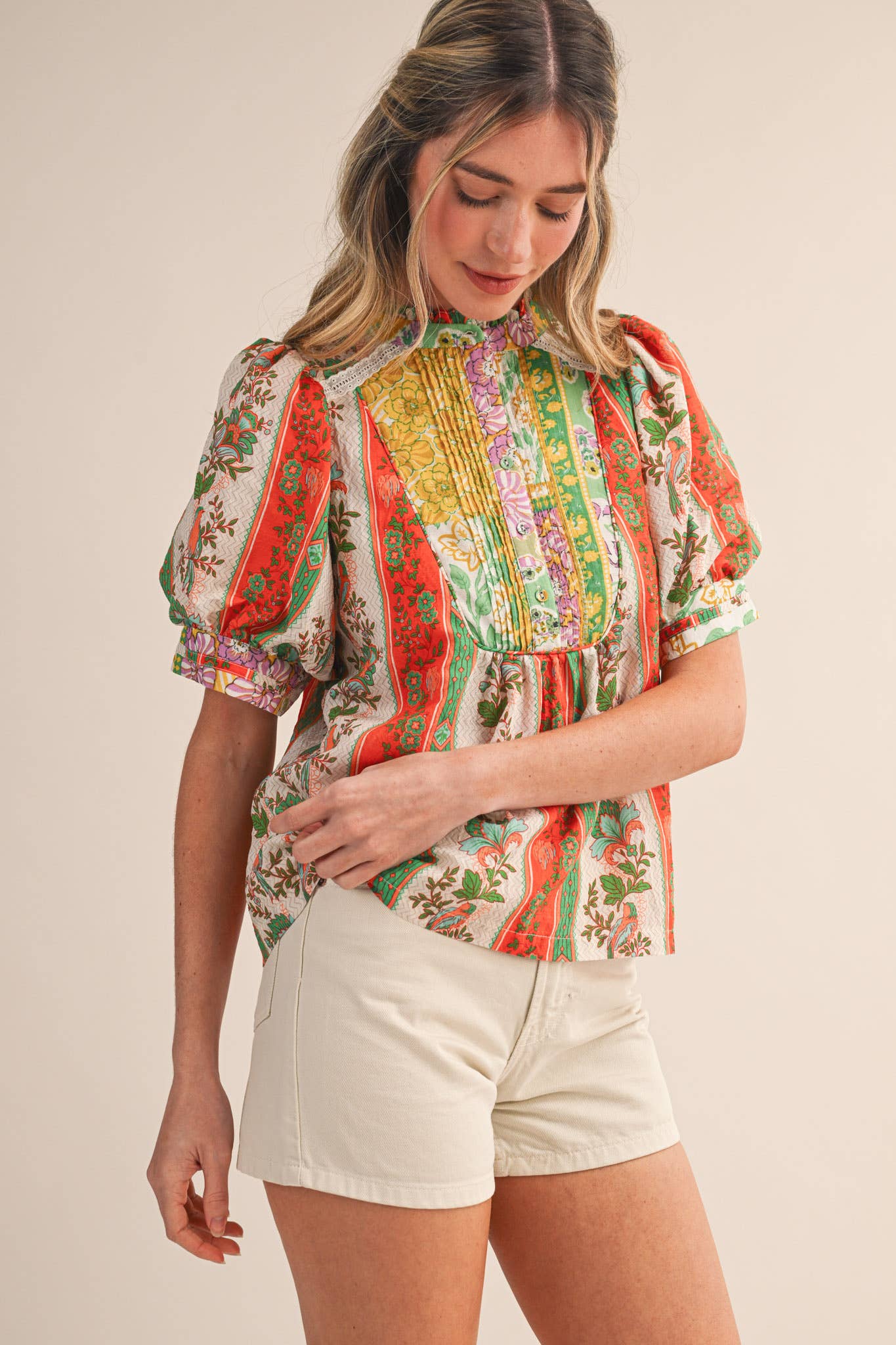 The Santa Fe Pin Tuck | &Merci