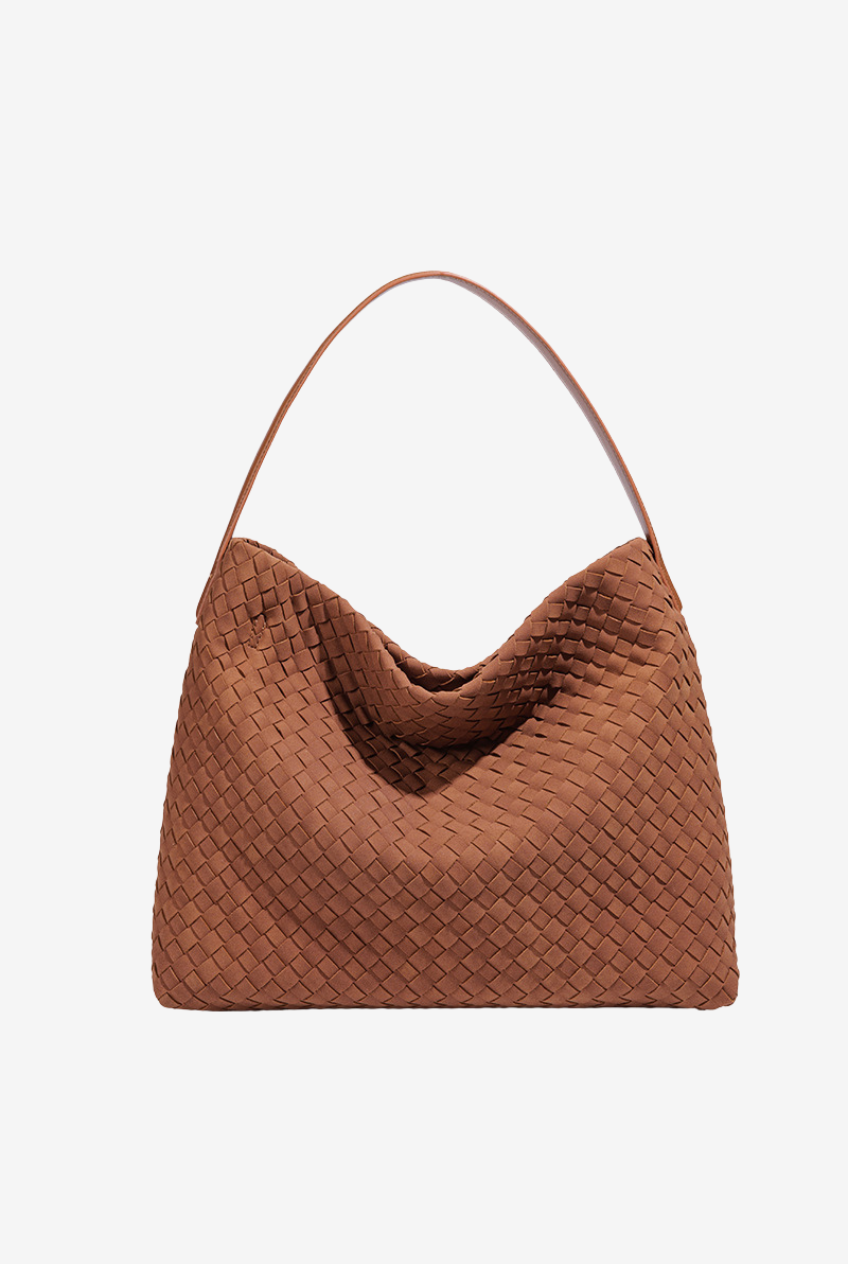 Woven Suede Hobo | 3 Colors