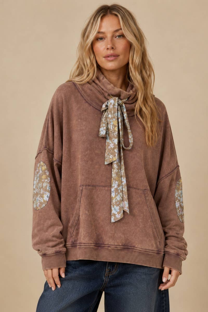 The Patch Loose Neck Top | J.nna