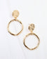 Concord Drop Earring Gold | Caroline Hill